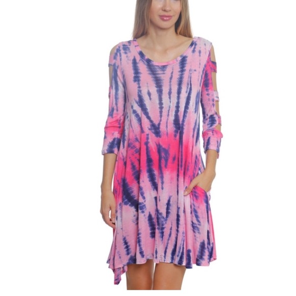 🔥Tie Dye Dress - Picture 2 of 5